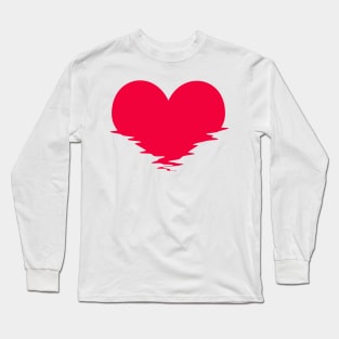 My heart melts Long Sleeve T-Shirt